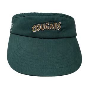 Cougars Nicor Slideback Sun Visor Cap Green One Size Adjustable Blue Wave Merch.